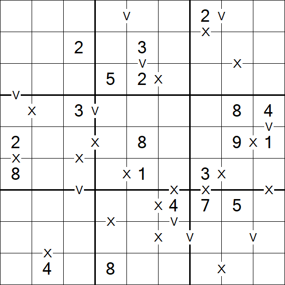 Sudoku XV - Moyen