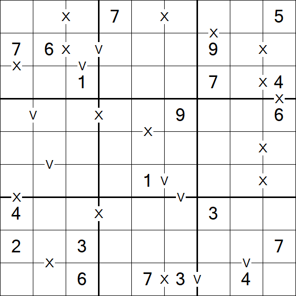 Sudoku XV - Moyen