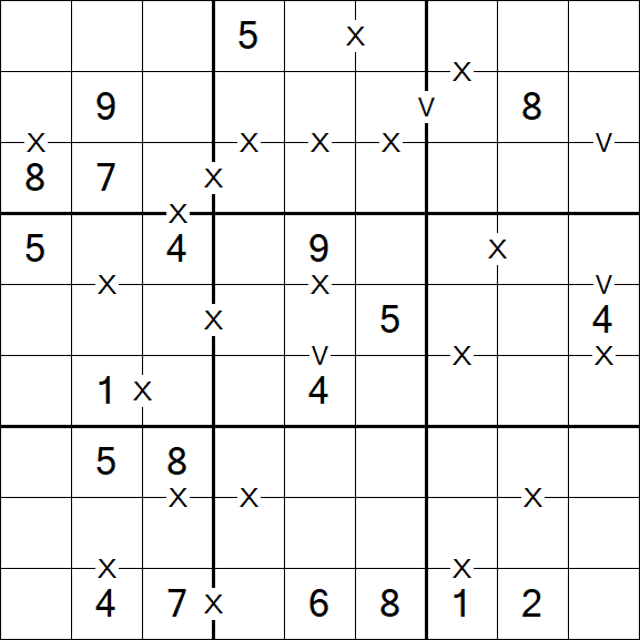 Sudoku XV - Médio