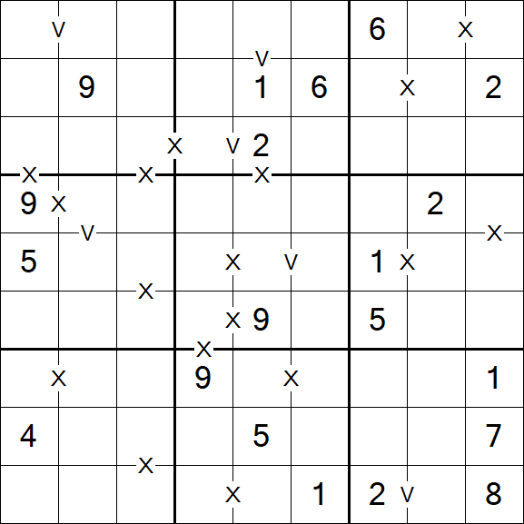 Sudoku XV - Moyen