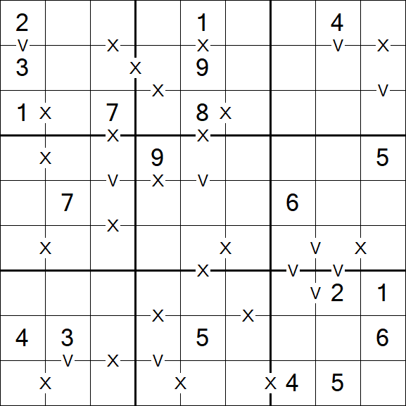 Sudoku XV - Moyen
