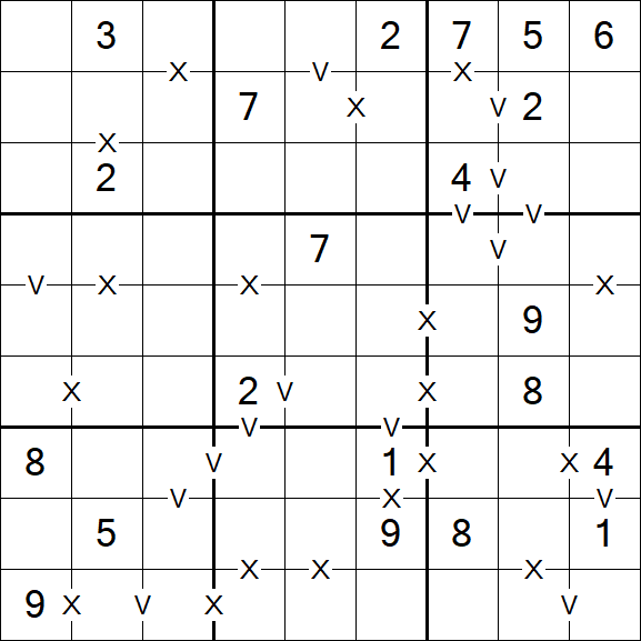 Sudoku XV - Moyen
