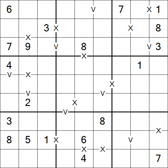 Sudoku XV - Moyen