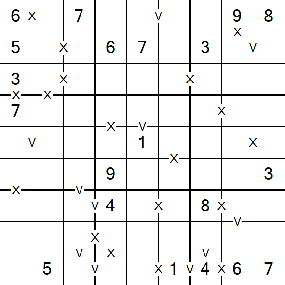 Sudoku XV - Médio