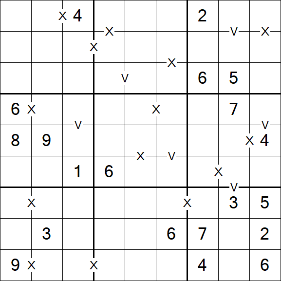 Sudoku XV - Moyen