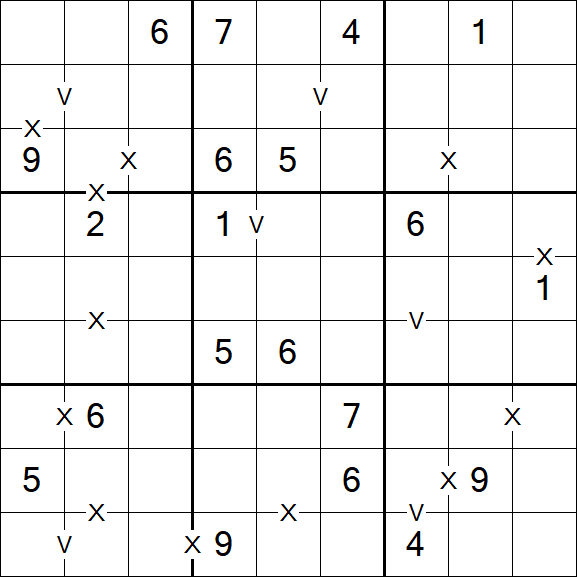 Sudoku XV - Mittel