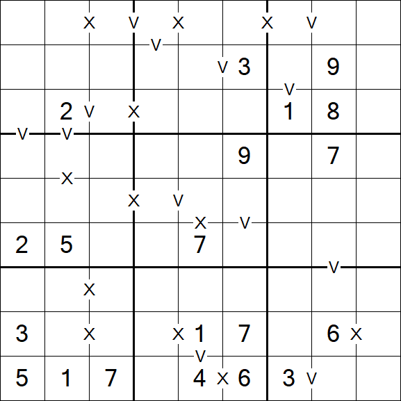 Sudoku XV - Médio