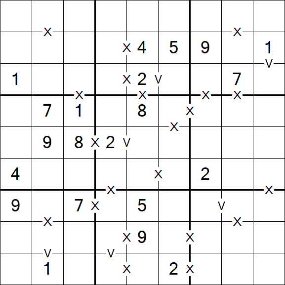 Sudoku XV - Moyen