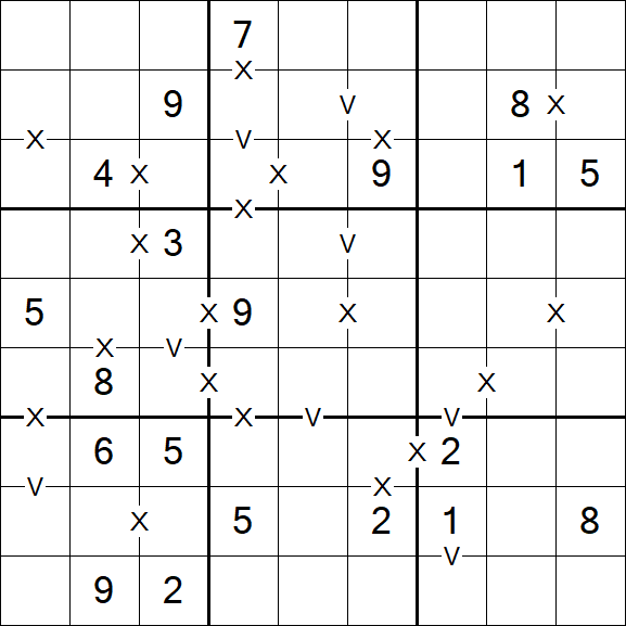 Sudoku XV - Mittel