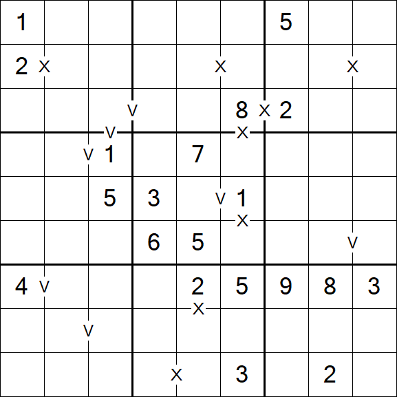 Sudoku XV - Médio