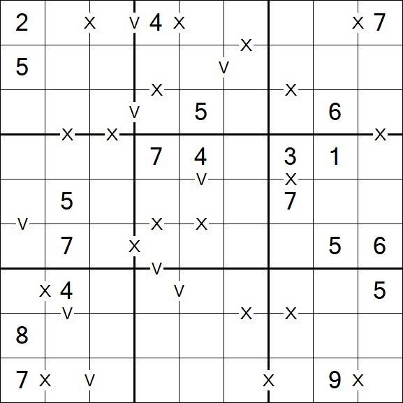 Sudoku XV - Médio