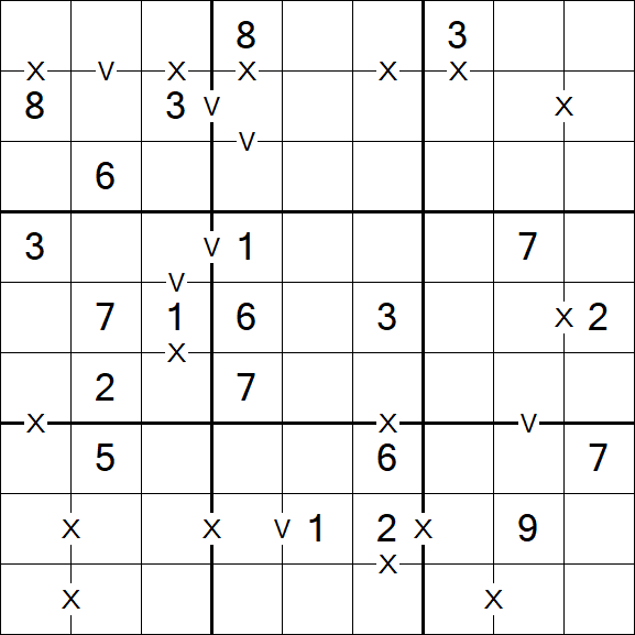 Sudoku XV - Médio