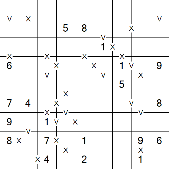 Sudoku XV - Médio