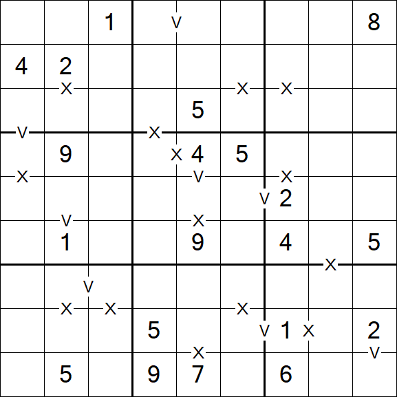 Sudoku XV - Médio