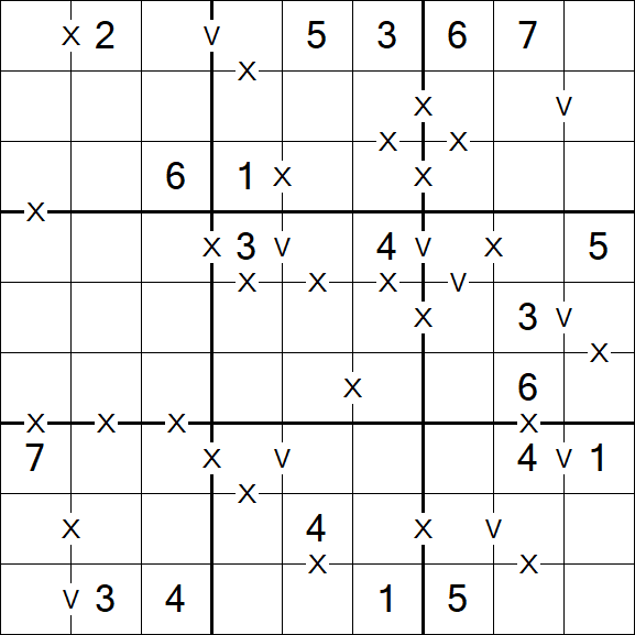 Sudoku XV - Médio