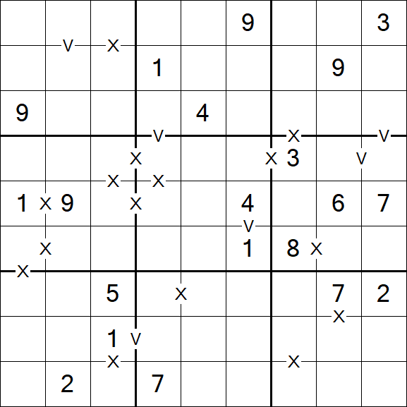Sudoku XV - Médio