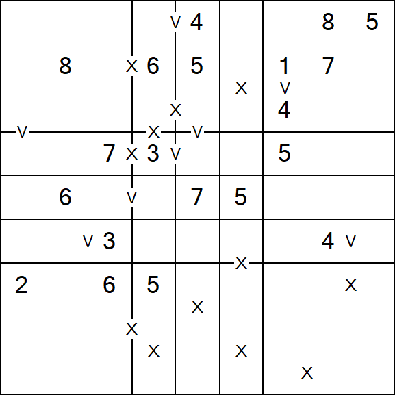 Sudoku XV - Médio