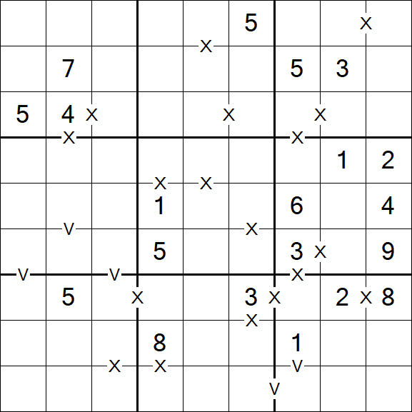 Sudoku XV - Médio