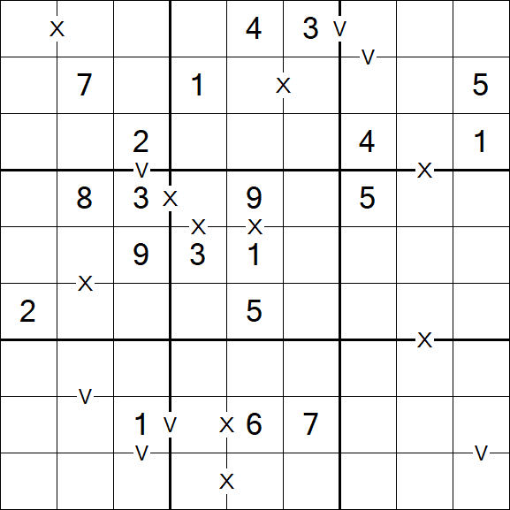 Sudoku XV - Médio