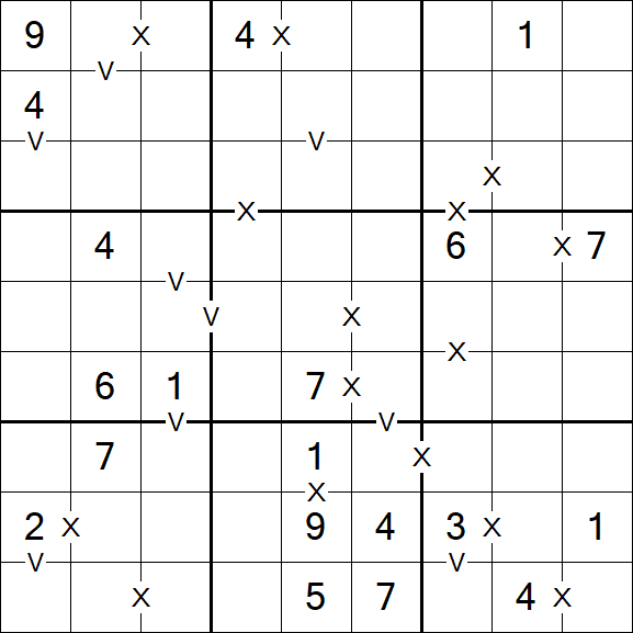 Sudoku XV - Médio