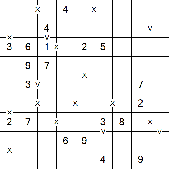 Sudoku XV - Médio