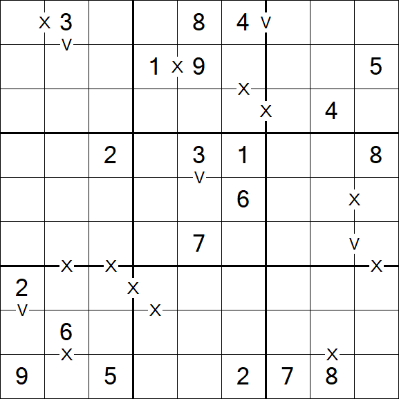 Sudoku XV - Mittel
