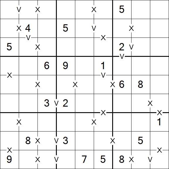 Sudoku XV - Mittel