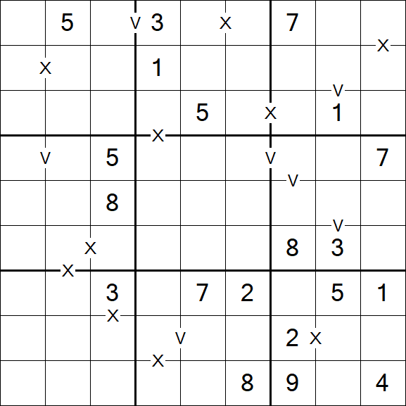Sudoku XV - Mittel