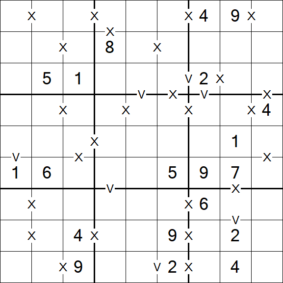 Sudoku XV - Médio