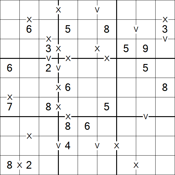 Sudoku XV - Médio