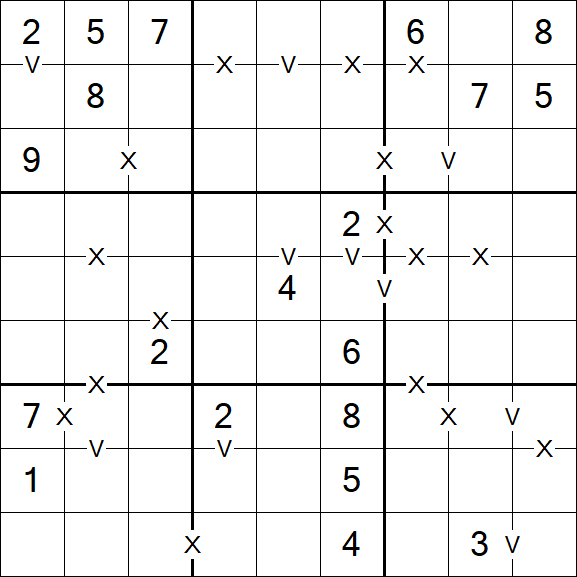 Sudoku XV - Médio