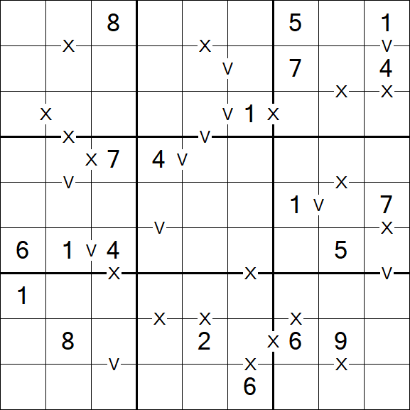 Sudoku XV - Médio