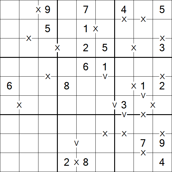 Sudoku XV - Médio