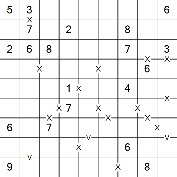 Sudoku XV - Mittel