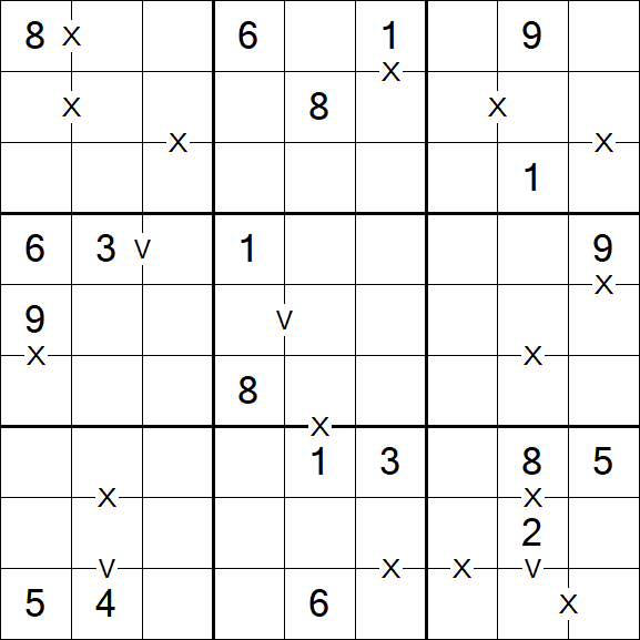 Sudoku XV - Mittel