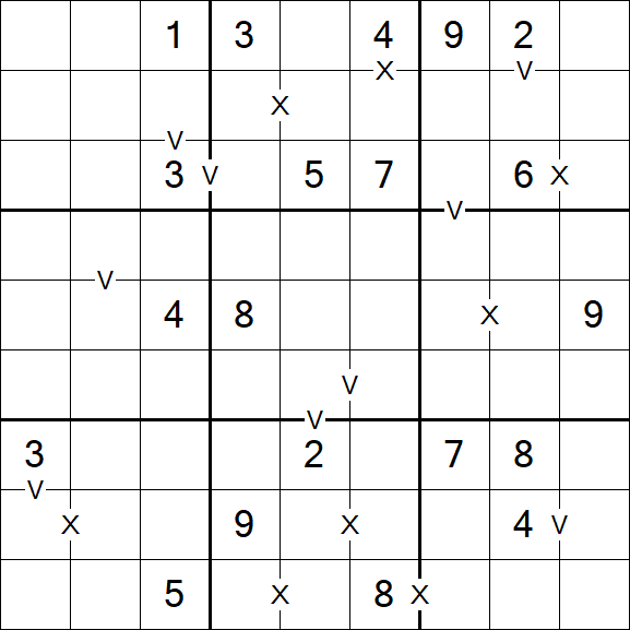 Sudoku XV - Mittel