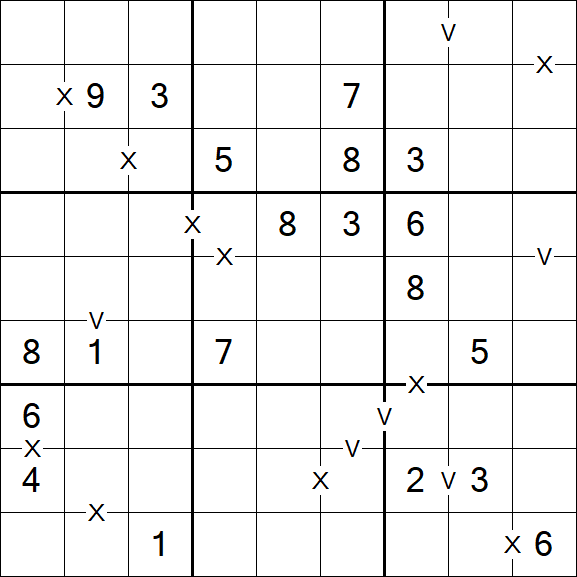 Sudoku XV - Mittel
