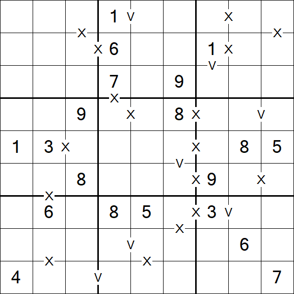 Sudoku XV - Mittel