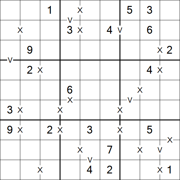 Sudoku XV - Mittel