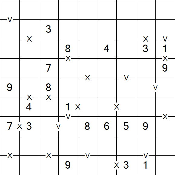 Sudoku XV - Moyen