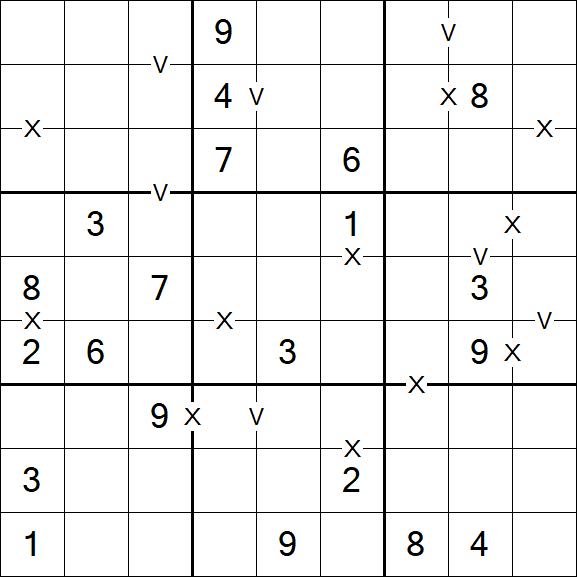 Sudoku XV - Mittel