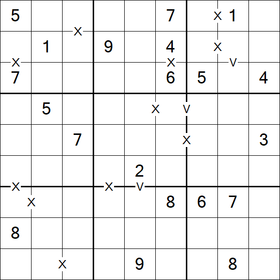 Sudoku XV - Moyen