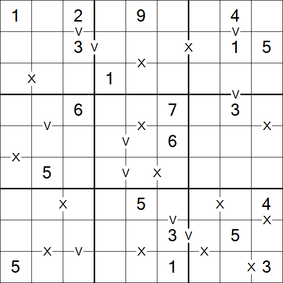 Sudoku XV - Moyen