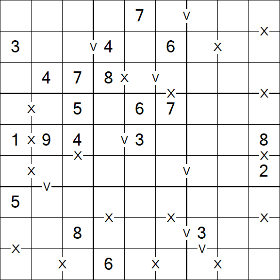 Sudoku XV - Moyen