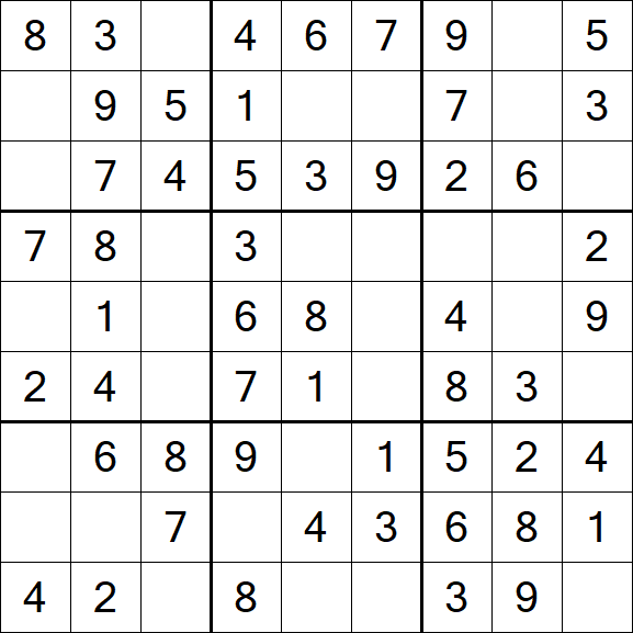 Sudoku - Easy
