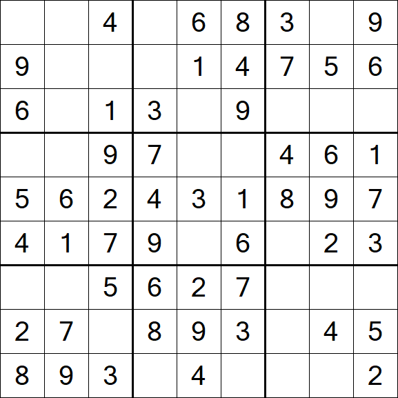 Sudoku - Easy