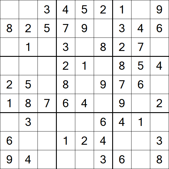 Sudoku - Easy