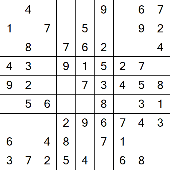 Sudoku - Easy
