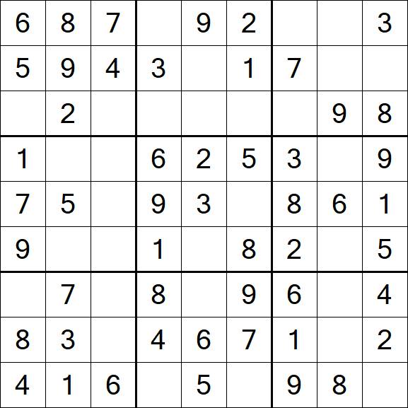 Sudoku - Easy