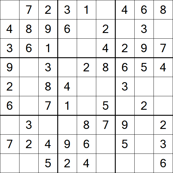 Sudoku - Easy